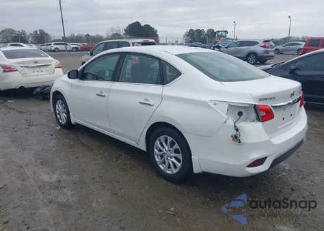 2018 Nissan Sentra Sv from USA, damaged, VIN 3N1AB7APXJY272312